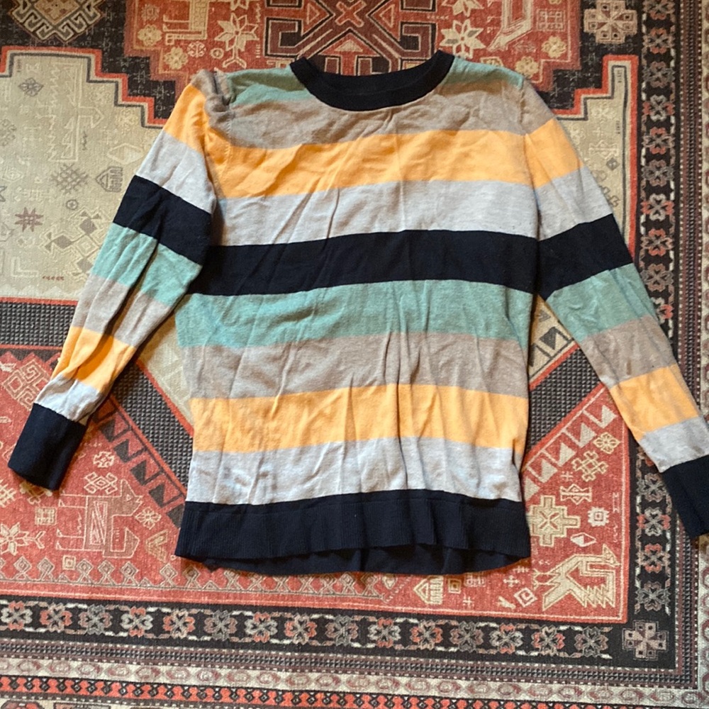 Striped long sleeve shirt